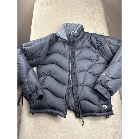 Mountain Hardwear Jackets & Blazers - Mountain Hardwear Down Puffer Jacket Women XS Full-Zip Fleece Mock Neck Warm EUC